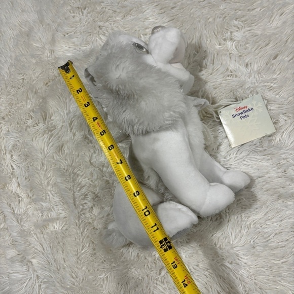 Disney Snowflake Pals 12" Lady & The Tramp Cocker Spaniel Dog Plush w/Tags - Picture 2 of 9